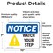 Signmission 7 in Height, 10 in Width, Vinyl Decal, Rectangle OS-2PACK-NS-D-710-L-18967 - alternate 5